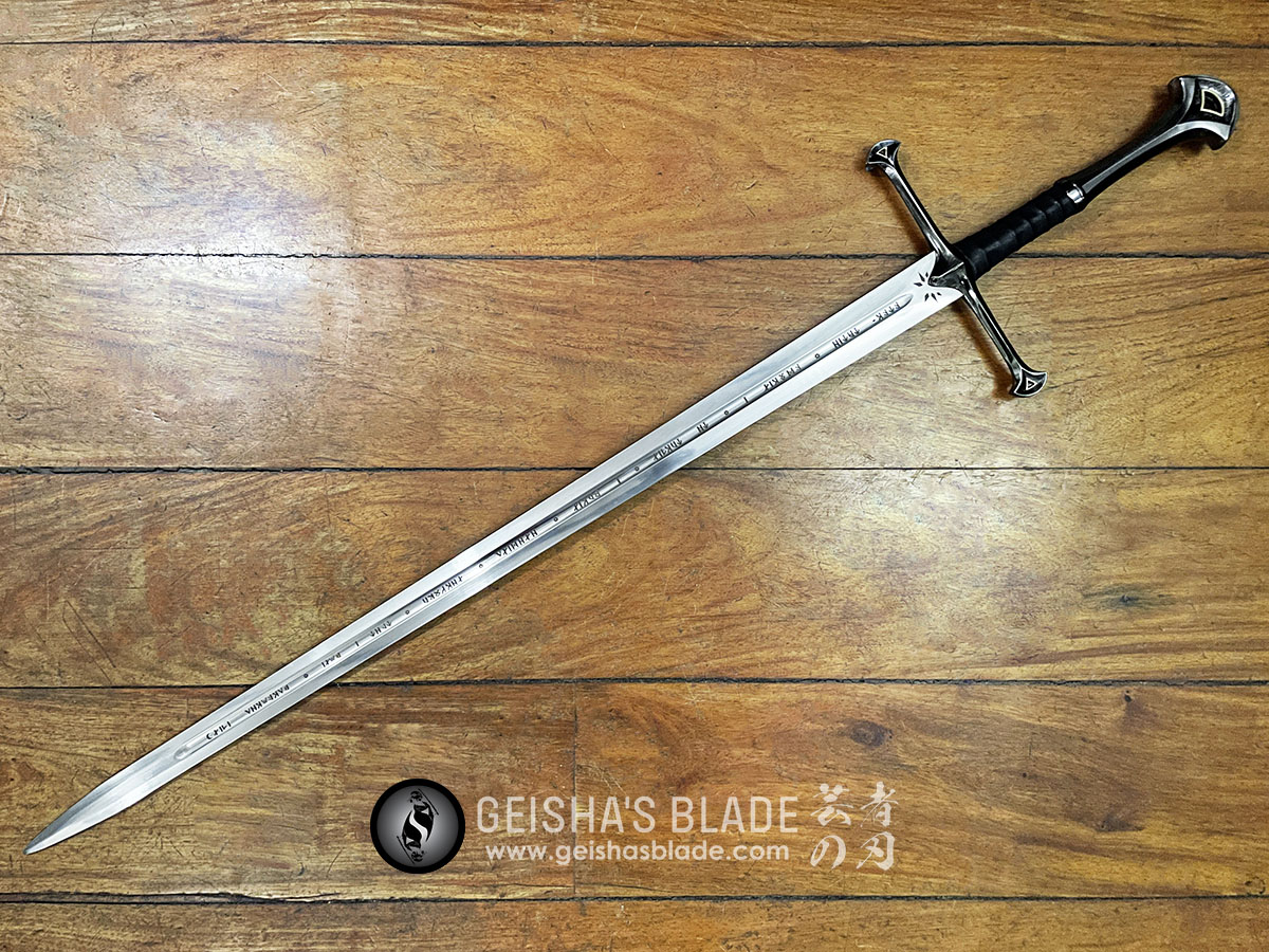 41" Munetoshi Foam Anduril Long Sword – Aragorn King Rings Fantasy Medieval Cosplay